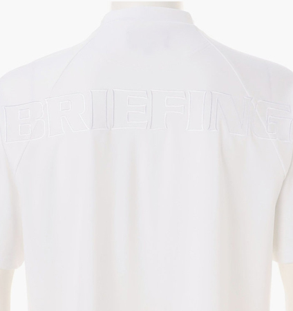 BRIEFING MEN'S BIG BEAT HIGHNECK RF WHITE