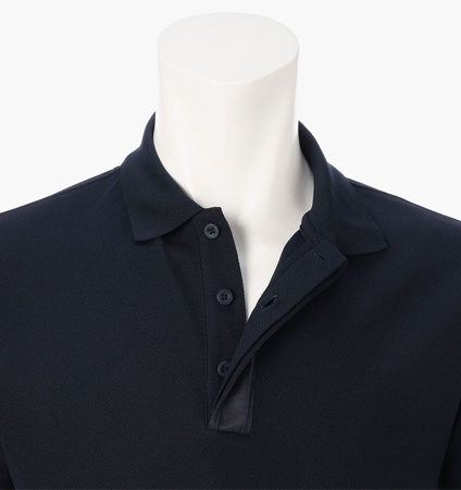 BRIEFING MEN'S MINI LOGO POLO NAVY