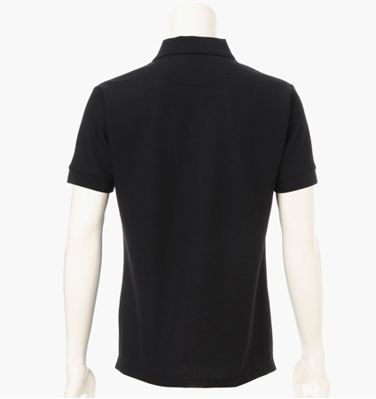 BRIEFING MEN'S MINI LOGO POLO BLACK