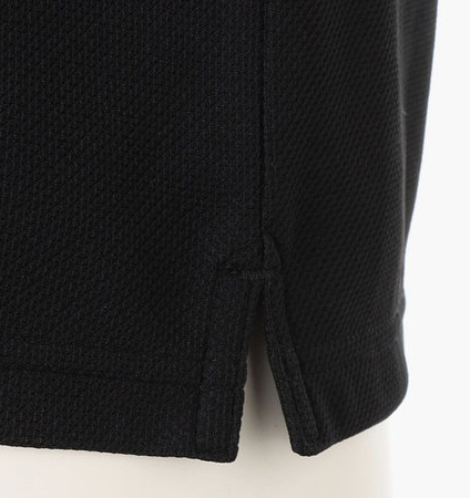 BRIEFING MEN'S MINI LOGO POLO BLACK