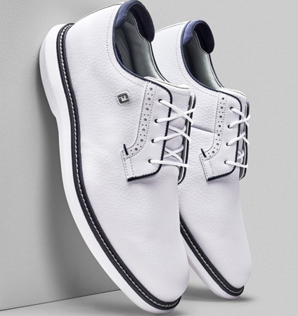 FOOTJOY ホワイト ゴルフシューズ FootJoy Traditions Blucher #57938 White