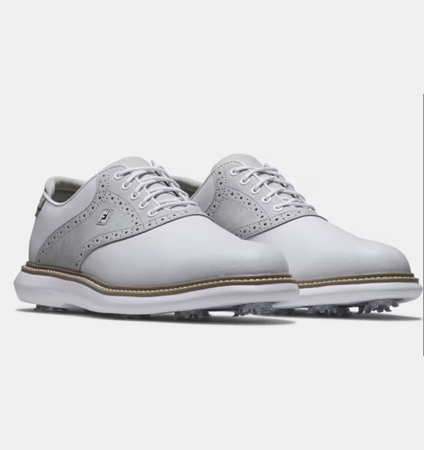 FootJoy Traditions #57957 White/Grey