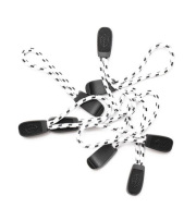 Jones Utility Zipper Pulls White/Black