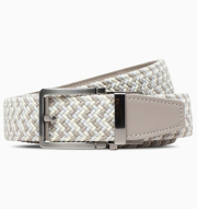 Braided Tri-Color Tan Golf Ratchet Belt ラチェットベルト