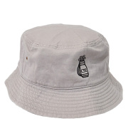 excors Cart Bag Cotton Bucket Hat Gray