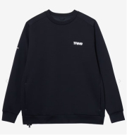 TFW49 26AW CARDBOARD MATERIAL CREW BLACK