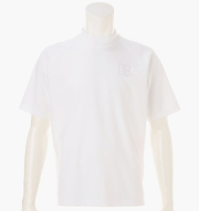 BRIEFING MEN’S BIG BEAT HIGHNECK RF WHITE