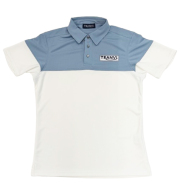 Tranvi TRSHB-068 Bi-color  Shirts BlueGray/White