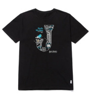 Jones Birdie Machine Tee Shirt Black