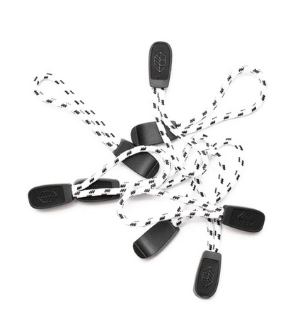 Jones Utility Zipper Pulls White/Black