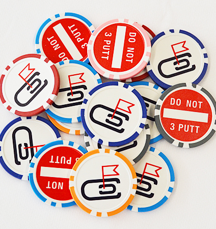 excors Poker Chip Ballmarker