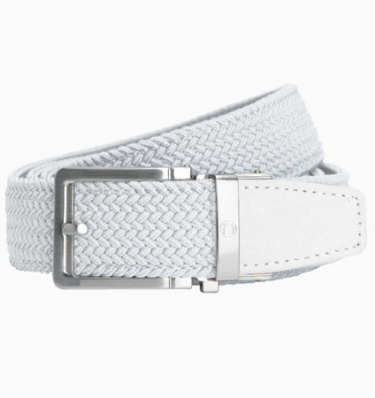 Braided Belt White ラチェット式ベルト