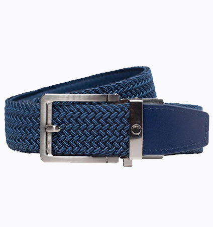 Braided Navy Cord Golf   ラチェット式ベルト