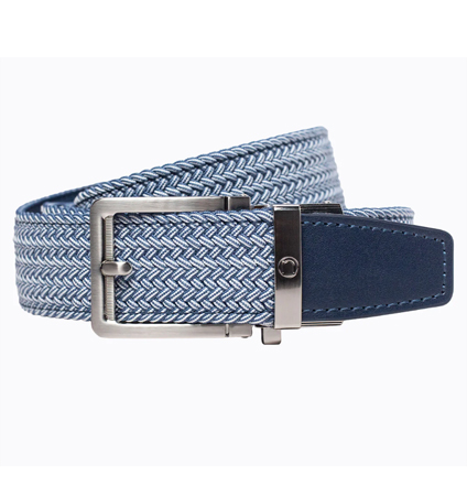 Braided Blue Cord Golf  ラチェット式ベルト