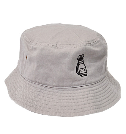 excors Cart Bag Cotton Bucket Hat Gray
