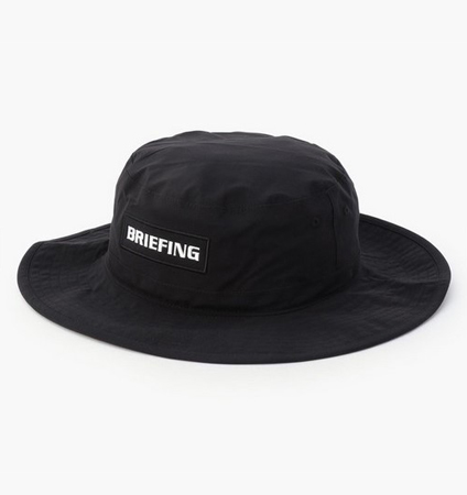 BRIEFING MEN'S WATERPROOF WIDE HAT BLACK