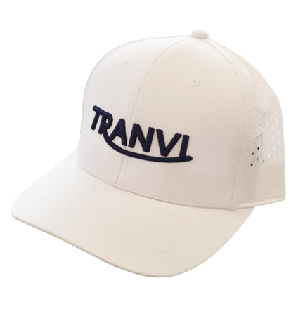 Tranvi Grid Tek Perforated 3D Cap White/Navy