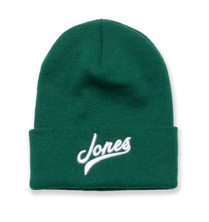 Jones Script Jones Beanie Green