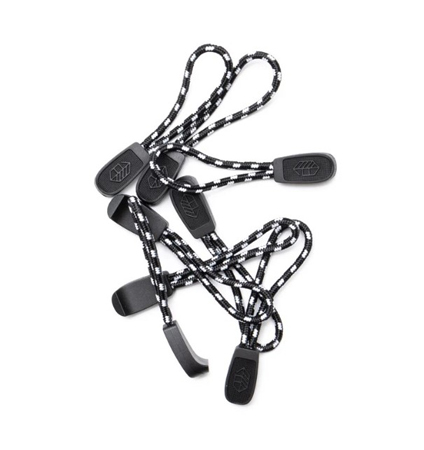 Jones Utility Zipper Pulls Black/White