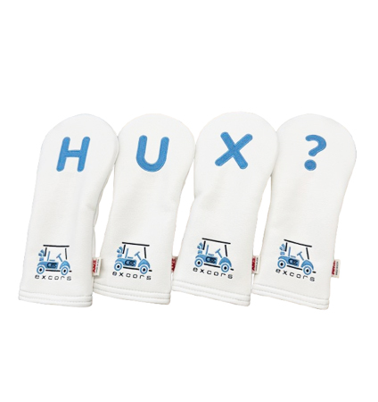 AM&E excors Original Cart Hybrid Headcover Snow/SmokyBlue