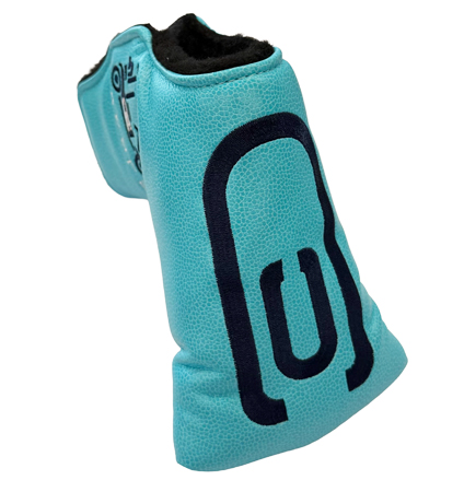 AM&E excors original Putter Cover Snap-Fit for Mid-Mallet Promessa Turquoise/Navy
