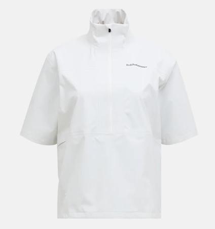 PeakPerformance Women's  3L Short Sleeve Anorak 　OFFWHITE