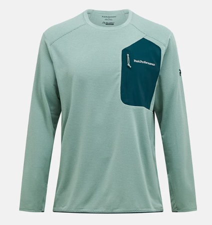 PeakPerformance  Freelight Polartec Power Grid GREEN VALLEY