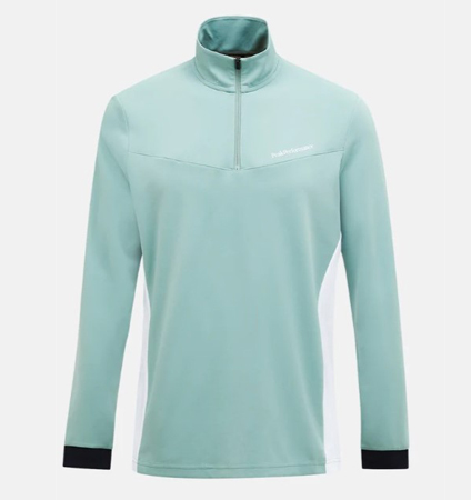 PeakPerformance  Swift Motion Mid Layer GREEN VALLEY / WHITE