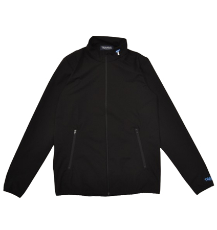 Tranvi TRJKB-04 Solotex Stretch  Wind Jacket Black