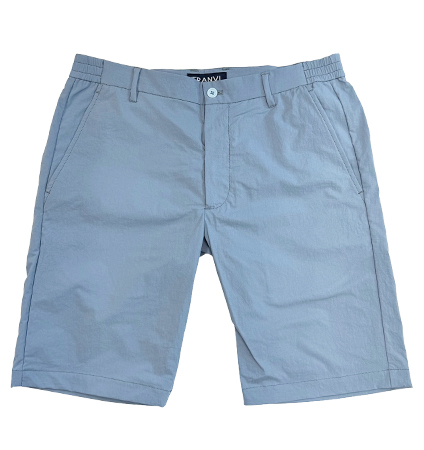 Tranvi TRPTB-043 Nylon Taslan Stretch Shorts SmokyBlue