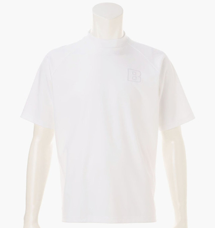 BRIEFING MEN’S BIG BEAT HIGHNECK RF WHITE