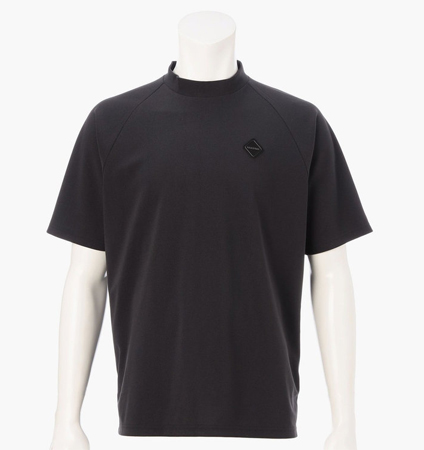BRIEFING MEN’S DRY PILE HIGHNECK BLACK （リラックスフィット）
