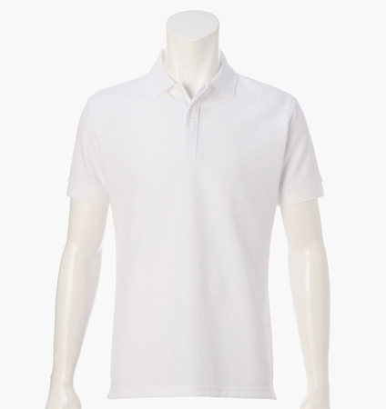 BRIEFING MEN’S MINI LOGO POLO WHITE