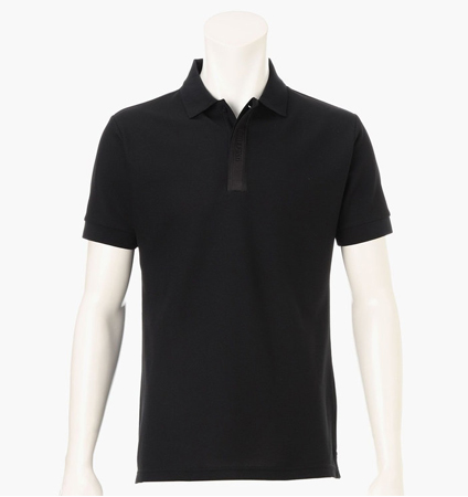 BRIEFING MEN’S MINI LOGO POLO BLACK