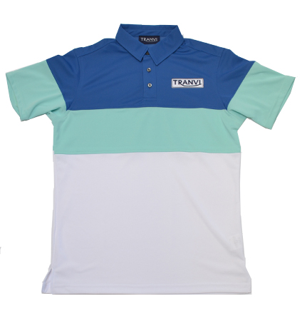 Tranvi TRSHB-062 Trek Brain Block Shirts Blue/Mint