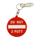 "Do Not 3 Putt" putter cover holder