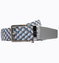 Braided Tricolor Sky Golf  ラチェット式ベルト