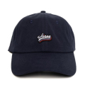 Jones Script Jones Dad Hat Navy
