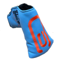 AM&E excors original Putter Cover Snap-Fit for Mid-Mallet Promessa Carolina Blue/Neon Orange