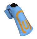 AM&E excors original Putter Cover Snap-Fit for Standard Promessa Carolina Blue/Orange