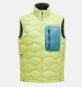 PeakPerformance  Helium Utility Down Vest CRYSTAL GREEN / DELUDED VISION