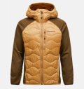 PeakPerformance  Helium Down Hybrid Hood SIERRA SAND / MEADOW MOSS