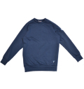 Tranvi TRCTB-017 Dual Warm Moist Ponti Crew Neck Pullover Navy