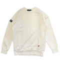 Tranvi TRCTB-017 Dual Warm Moist Ponti Crew Neck Pullover White