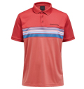 PeakPerformance Player Print Polo Trek Pink