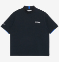 25AW  TFW49 HALF MOCKNECK BLACK