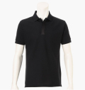 BRIEFING MEN’S MINI LOGO POLO BLACK