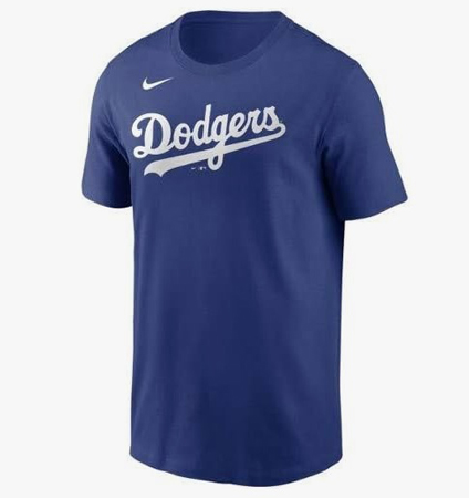 NIKE MLB LA Dodgers Wordmark T-Shirt
