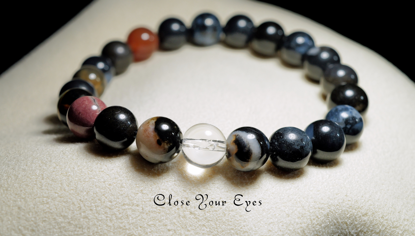 ハイパーエナジーブレス　ブラックスレイマン　８ｍｍ　０１