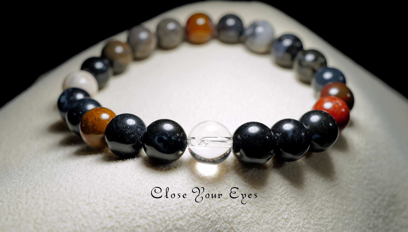 ハイパーエナジーブレス　ブラックスレイマン　８ｍｍ　０２